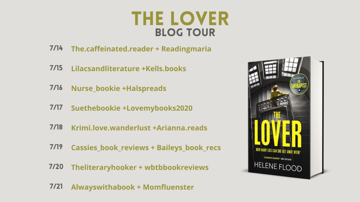 The Lover by Helene Flood #blogtour #bookreview
