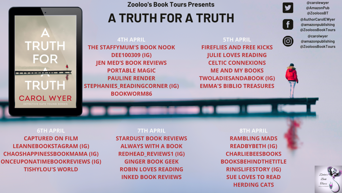 A Truth for a Truth by Carol Wyer #blogtour #bookreview #audiobook