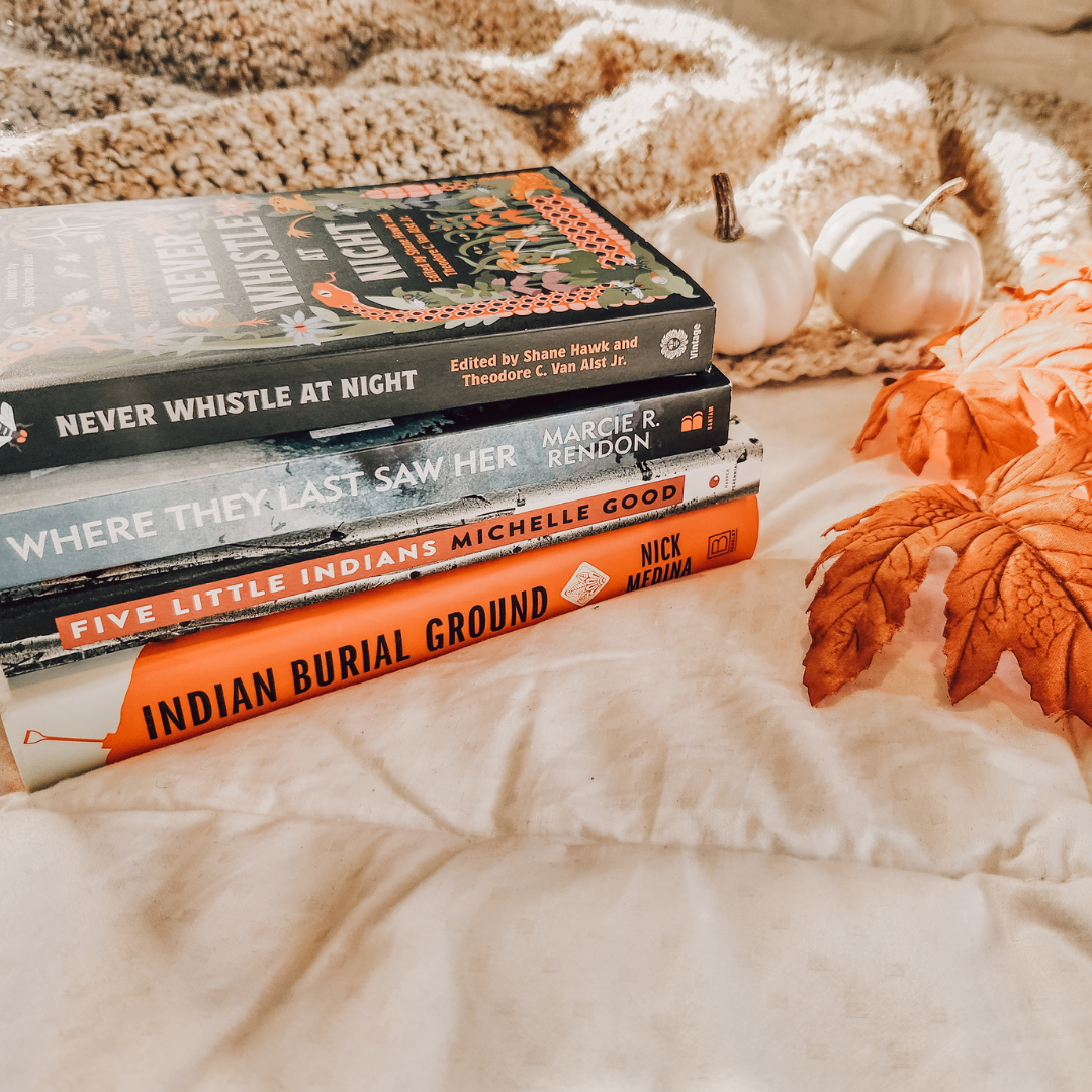 Indigenous Reads Stack #bookstack #NativeAmericanHeritageMonth