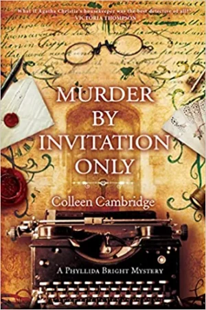 Murder by Invitation Only by Colleen Cambridge #bookreview #audiobook #series
